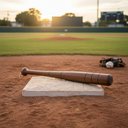 Ver imagem 4 de Taco de Beisebol em Madeira Artesanal Teixeira Pró Acessório:marrom-claro