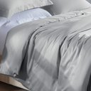 Ver imagem 3 de Capa Duvet 300 Fios Kacyumara Prata Super King 320x270cm