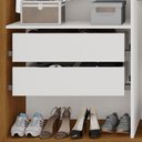 Ver imagem 7 de Guarda Roupa Casal Panamá 3 Portas 4 Gavetas Salleto Branco