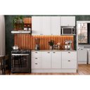 Ver imagem 4 de Armário de Cozinha Modulado Bella 2605 C/ 1 Porta 60cm Branco - Carraro