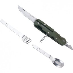 Conjunto de Talheres Nautika Camping e Uso Militar Timber - 2