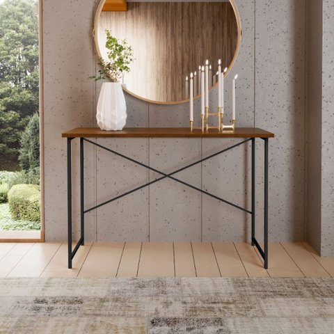 Aparador Estilo Industrial 90 Cm Miami Klm Móveis