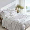 Ver imagem 1 de Jogo de Cama King 300 Fios Camellia Bordado - Marken Fassi Branco