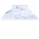 Ver imagem 2 de Jogo de Cama King 300 Fios Camellia Bordado - Marken Fassi Branco