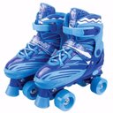 Ver imagem 1 de Patins azul clássicos 4 rodas RL02A Fênix brinquedos