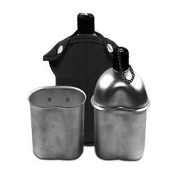 Cantil EchoLife de Alumínio com Capa e Copo Preto - 1