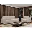 Ver imagem 2 de Poltrona Decorativa 94cm Chili Linho Off White - Sallar Home