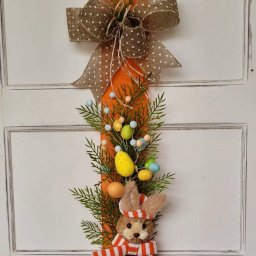 Fita de Porta Coelho Laranja 180x25cm - 2