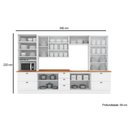 Ver imagem 5 de Cozinha 8 Peças (2 Armários + 2 Paneleiros + 2 Balcões + 2 Complementos ) C5p65 Branco