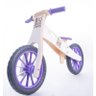 Bicicleta De Equilíbrio sem pedais BiciQuétinha Neve Roxa - 3