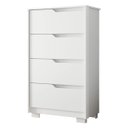 Ver imagem 6 de Cômoda para Quarto 4 Gavetas 70cm Sole Flex Branco/freijó - Albatroz