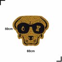 Ver imagem 2 de Tapete Pet Cachorro Comedouro Agua Ração 60x50 Higienico Lar