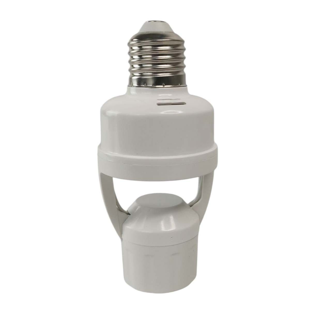 Soquete Sensor de Presença para Lampada E27 Movimento 360 Graus Iluminaçao Automatica Fotocelular Ca - 6