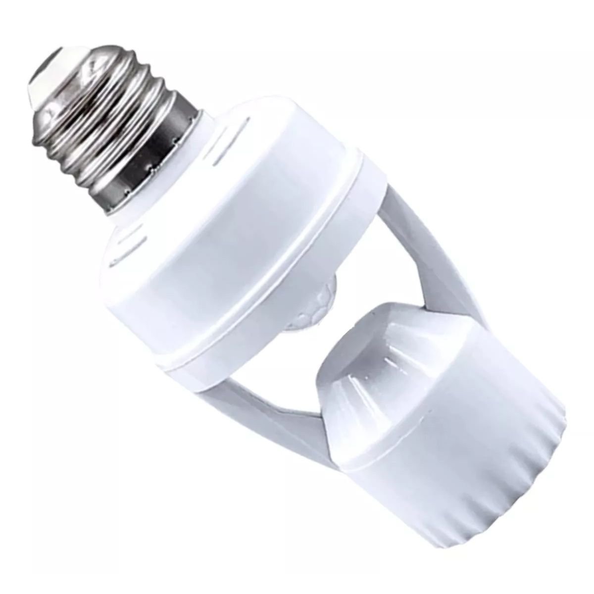 Soquete Sensor de Presença para Lampada E27 Movimento 360 Graus Iluminaçao Automatica Fotocelular Ca - 9