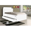 Ver imagem 1 de Cama Tamires Solteiro 0,88cm com Auxiliar Branco - Cambel