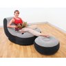 Poltrona Inflável Ultra Lounge Com Pufe Intex - 3