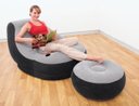 Ver imagem 3 de Poltrona Inflável Ultra Lounge Com Pufe Intex