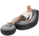 Ver imagem 4 de Poltrona Inflável Ultra Lounge Com Pufe Intex