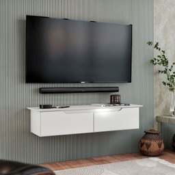 Rack Suspenso Flow Branco - 2