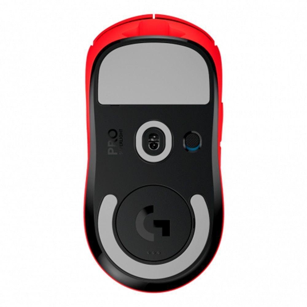 Mouse Gamer sem Fio Logitech G Pro X Superlight Usb Vermelho - 2
