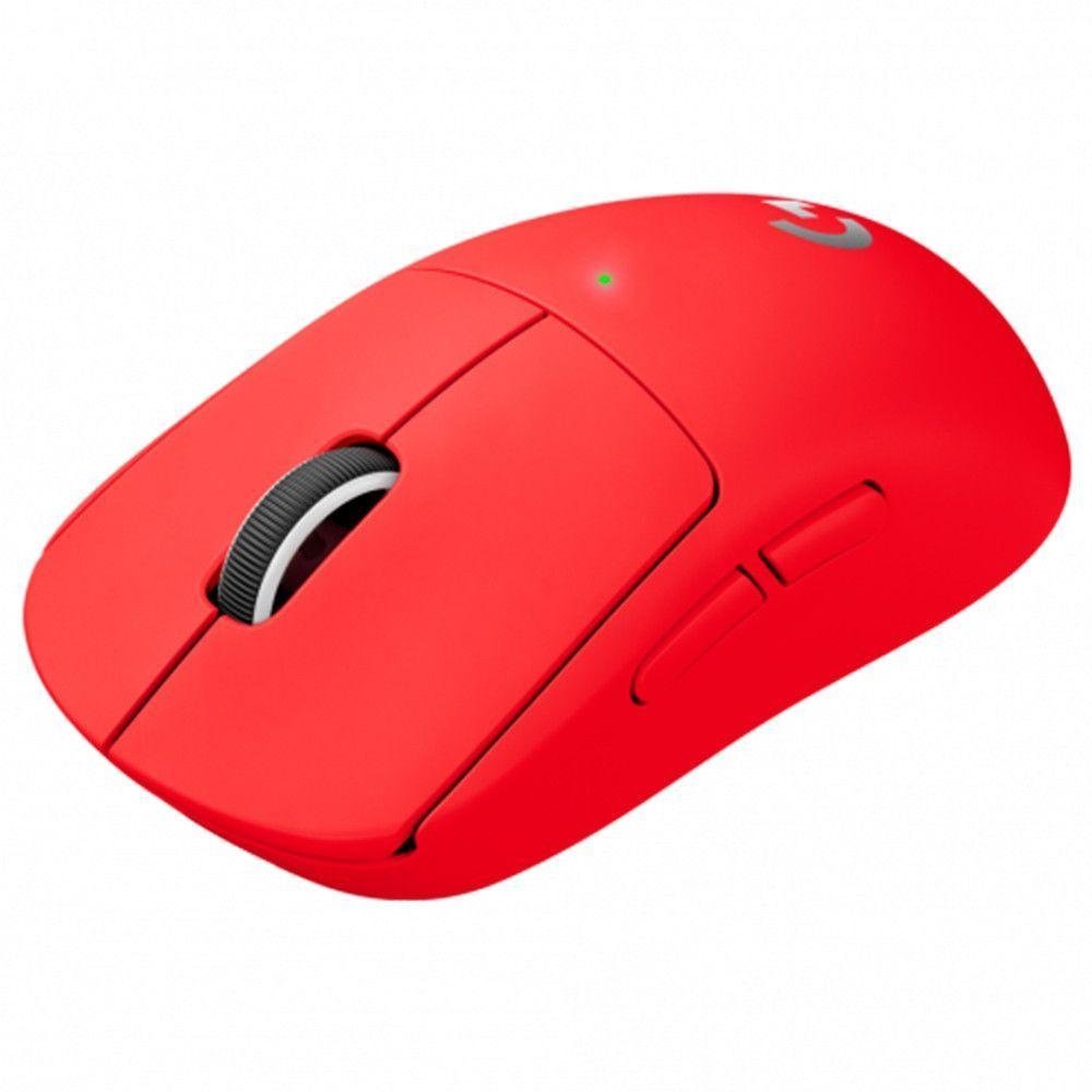 Mouse Gamer sem Fio Logitech G Pro X Superlight Usb Vermelho - 1