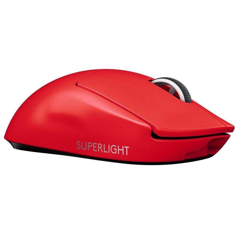 Mouse Gamer sem Fio Logitech G Pro X Superlight Usb Vermelho - 4