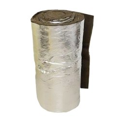 Manta Lã de Rocha Aluminizada Rockfibras Dens 32 X 50mm C/ 9,60m2 - 2