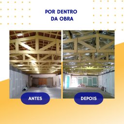 Manta Lã de Rocha Aluminizada Rockfibras Dens 32 X 50mm C/ 9,60m2 - 7