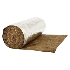 Manta Lã de Rocha Aluminizada Rockfibras Dens 32 X 50mm C/ 9,60m2