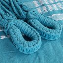 Ver imagem 2 de Rede de Dormir Pernambucana Azul Celeste