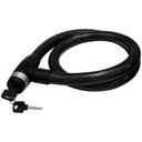 Ver imagem 1 de Trava Cabo Anti Furto Aço 1,20 Metros 25 mm para Moto Bicicleta Estepe de Carro