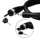 Ver imagem 2 de Trava Cabo Anti Furto Aço 1,20 Metros 25 mm para Moto Bicicleta Estepe de Carro