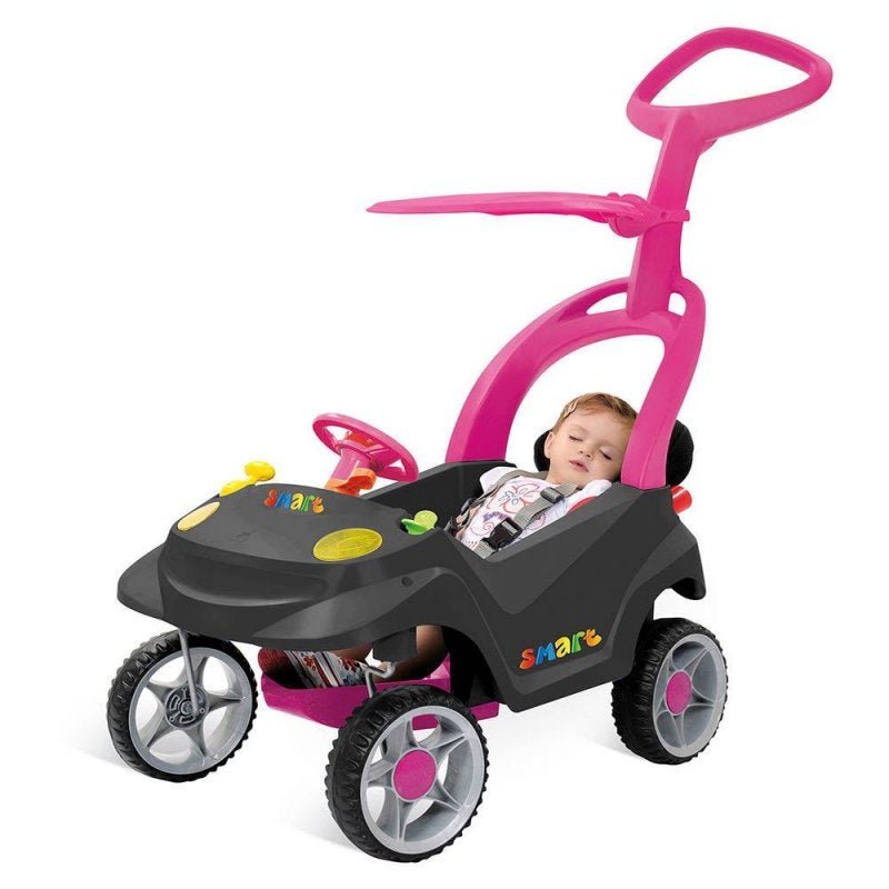 Carrinho De Passeio Bandeirante Smart Baby Comfort 521 Rosa - 3