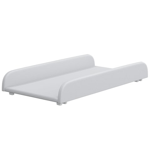 Trocador de Fraldas Almofadado para Berço Corino Branco - Lyam Decor