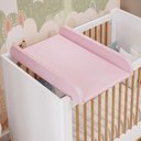 Ver imagem 3 de Trocador de Fraldas Almofadado para Berço Corino Rosa - Lyam Decor