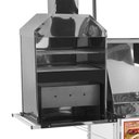 Ver imagem 3 de Carrinho 3 em 1 Cefaz Hot Dog, Lanche Churrasco Luxo Branco Rodas Pneumáticas e Toldo Blc12p/t