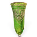 Ver imagem 4 de Jogo com 6 Taças em Cristal Verde para Flute 23x7cm