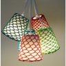Luminária Pendente Crochê 5 Cúpulas - 2