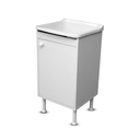 Ver imagem 1 de Balcão Lavanderia 46cm com Tanque 22 Litros Válvula e Sifão