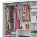 Ver imagem 4 de Guarda Roupa Casal Fortaleza 3 Portas Com Espelho Carioca Móveis