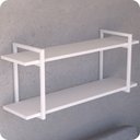 Ver imagem 3 de Prateleira Estilo industrial Para Sala Parede GND BB 60cm