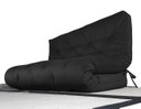 Ver imagem 1 de Colchão Futon King Dobrável Sofa Cama Acquablock Preto