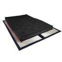 Ver imagem 2 de Colchão Futon King Dobrável Sofa Cama Acquablock Preto