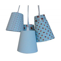 Lustre Pendente Tecido Anita Catita Crie Casa Azul - 2