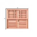 Ver imagem 3 de Janela Guilhotina com Ferragem Je821 Esel 120x100x12cm