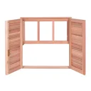 Ver imagem 2 de Janela Guilhotina com Ferragem Je821 Esel 100x120x12cm