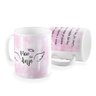 Caneca mae de anjo aquarela rosa - 1