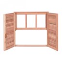 Ver imagem 2 de Janela Guilhotina com Ferragem Je821 Esel 120x120x12cm