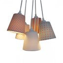 Ver imagem 1 de Lustre Pendente Quarto Bebê Estampas Rosa e Azul