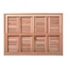 Janela Guilhotina com Ferragem Je821 Esel 100x150x12cm - 1